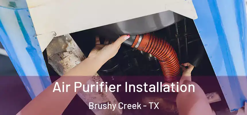  Air Purifier Installation Brushy Creek - TX