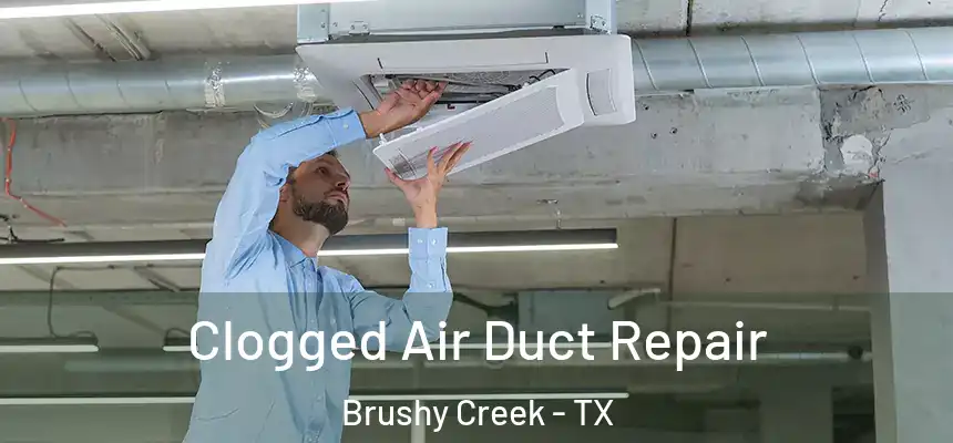  Clogged Air Duct Repair Brushy Creek - TX