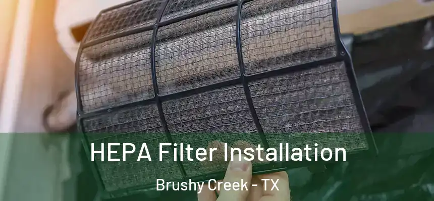  HEPA Filter Installation Brushy Creek - TX