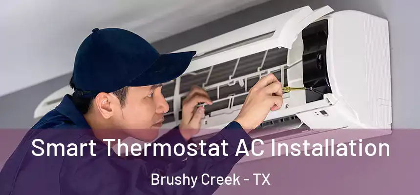  Smart Thermostat AC Installation Brushy Creek - TX